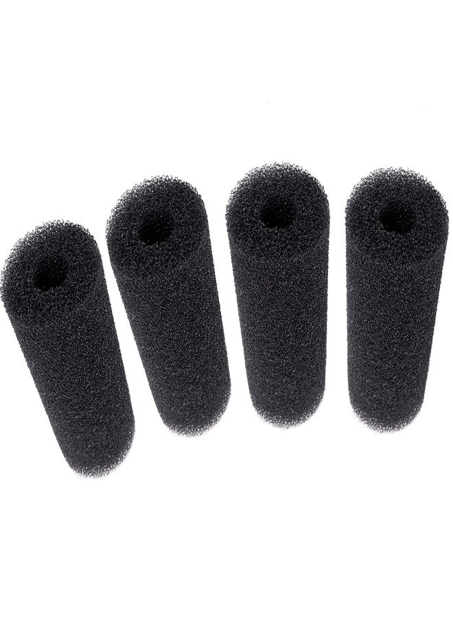 Qzbhct 4 Pack Aquarium Pre-Filter Sponges 5.9″ x 2.6 Inch Foam Filter Cartridges with 0.8" Inner Hole - Image 1